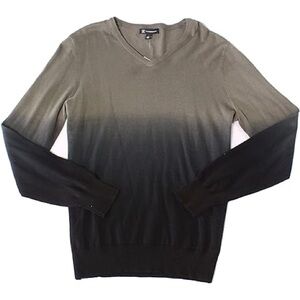 I-N-C Mens Dip Dye Knit Sweater